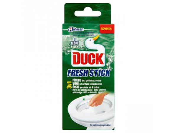Duck Стик для унитаза Стикер чистоты с ароматом леса 27 г
